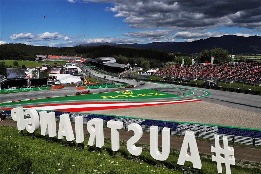 F1 Austrian sign